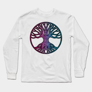 Tree Of Life (Fire and Ice) Long Sleeve T-Shirt